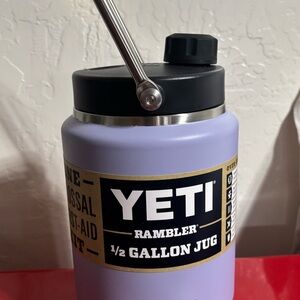 Yeti Rambler Half Gallon Jug Seasonal Color Cosmic Lilac Mag Cap Brand New